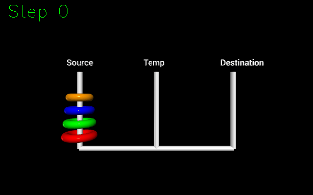 Tower of Hanoi animation